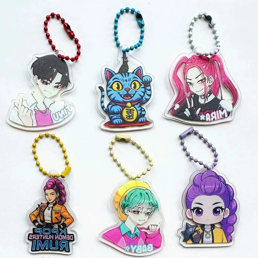 Mystery Anime Acrylic Keychain Blind Bag (Set of 32)