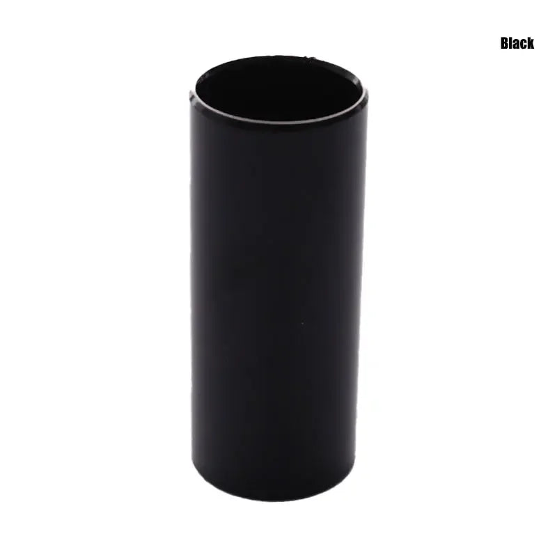 Black precision guitar slide bar made of stainless steel and glass