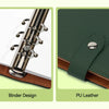 A set of watercolor sketchbooks featuring hot press binding, binder design, PU leather cover, and right and left pockets.