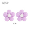 Colorful Silicone Flower Beads for Jewelry Making
