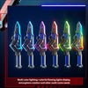 LED Light-Up Transforming Sword & Axe Toy with Sound Effects
