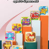3D Wooden Tangram Puzzle Set for Kids – Cartoon Animals & Traffic Themes