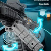 Electric Water Gun with Long-Range Shooting and Light Effects