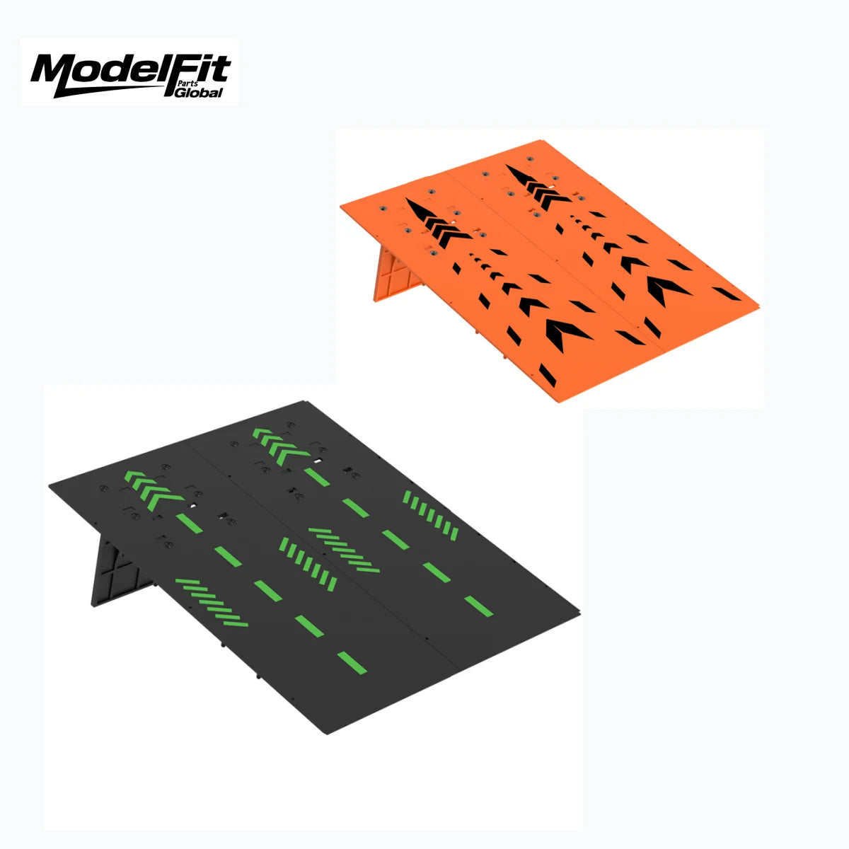 Durable RC Car Jump Ramp Stunt Playset