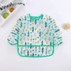 Waterproof Long Sleeve Baby Bib with Full Sleeve Protection