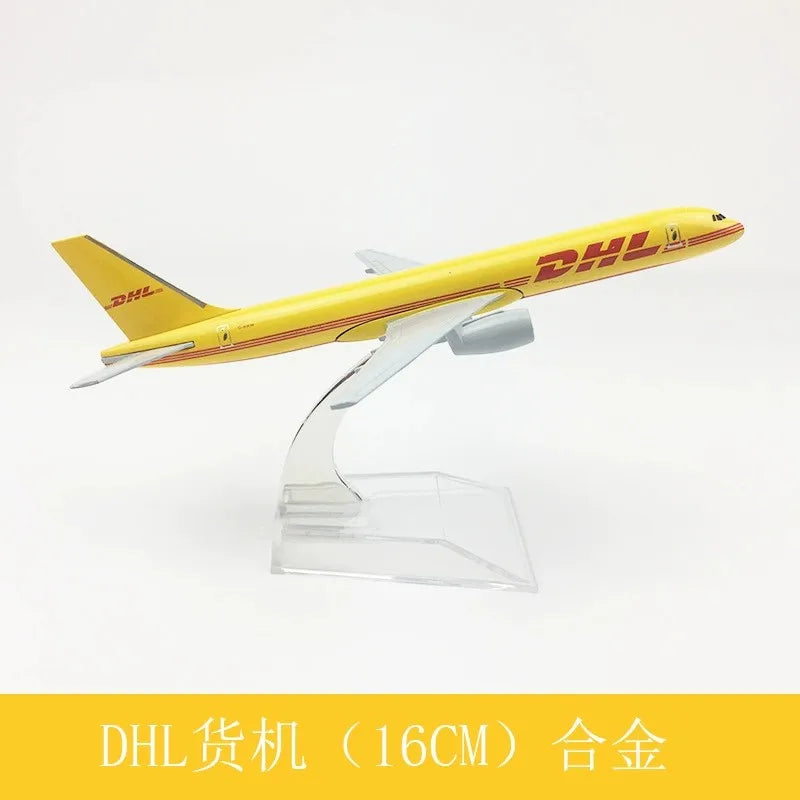 Diecast Metal Boeing Aircraft Model – 16 cm Collectible Display Piece