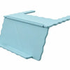 Light blue foldable Mahjong card holder with a non-slip stand.