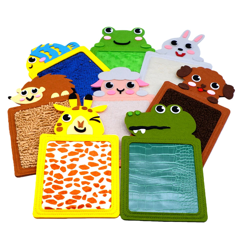 Montessori Sensory Busy Board for Toddlers – Fine Motor Skills & Life Learning Toy