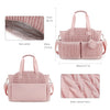 Waterproof Diaper Bag with Multiple Pockets for Parents