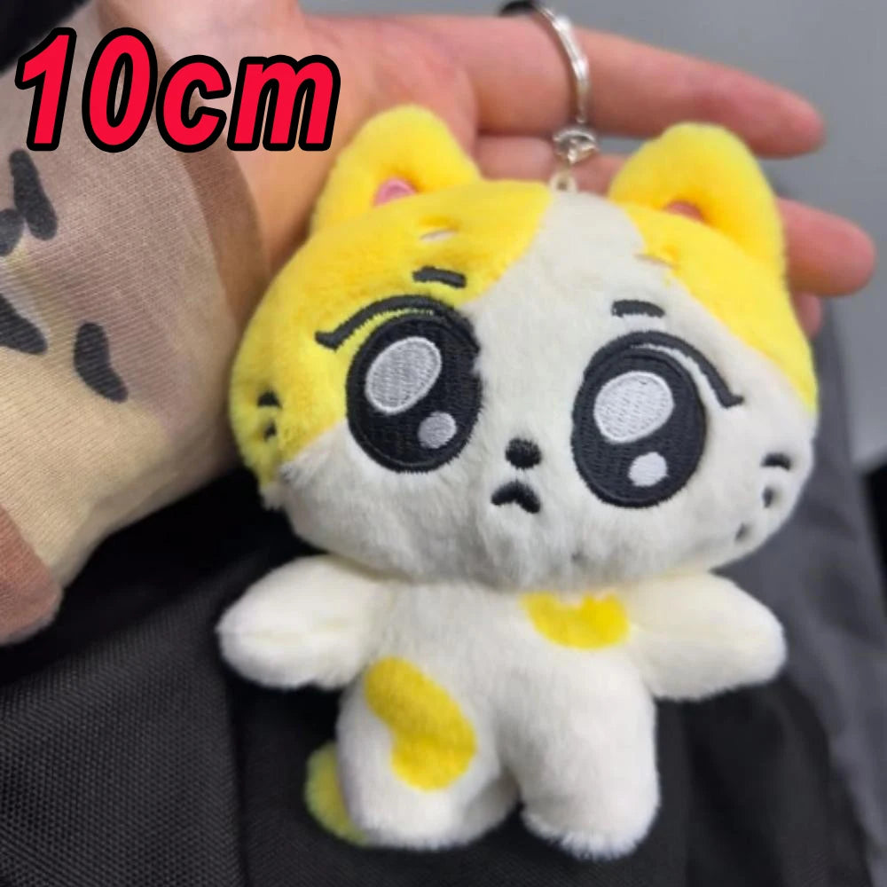 Kawaii Animal Plush Pendant Keychains (Set of 6)