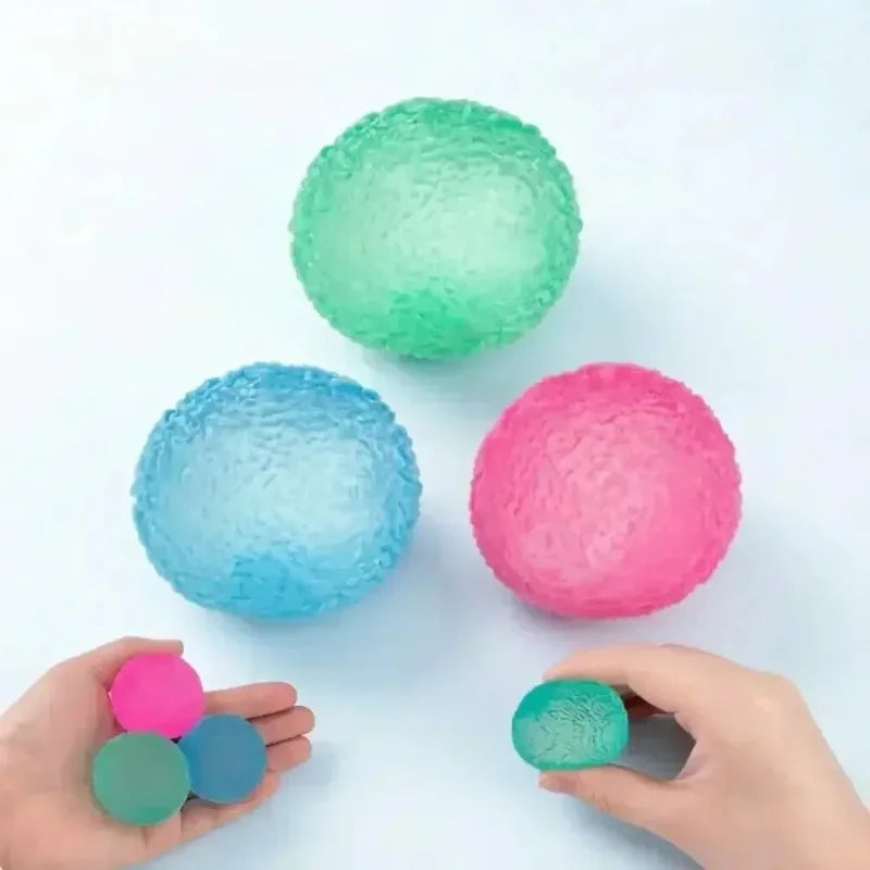 Textured Stress Ball – Slow-Rising Sensory Fidget Toy for Stress Relief