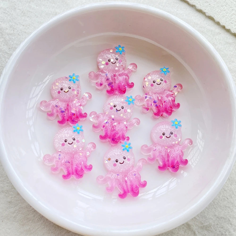 Ocean-Themed Resin Charms for Crafts & DIY Jewelry