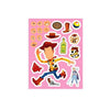 Toy Story Make a Face Sticker Set - Reusable Puzzle Stickers for Kids