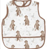 Waterproof Baby Full-Coverage Feeding Bib with Long Sleeves