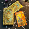 Gold Foil Waterproof Tarot Card Deck with Guidebook