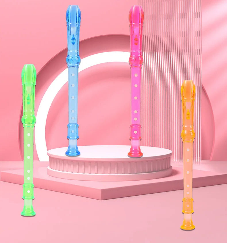Set of 20 Mini Flute Whistles for Party Favors and Prizes