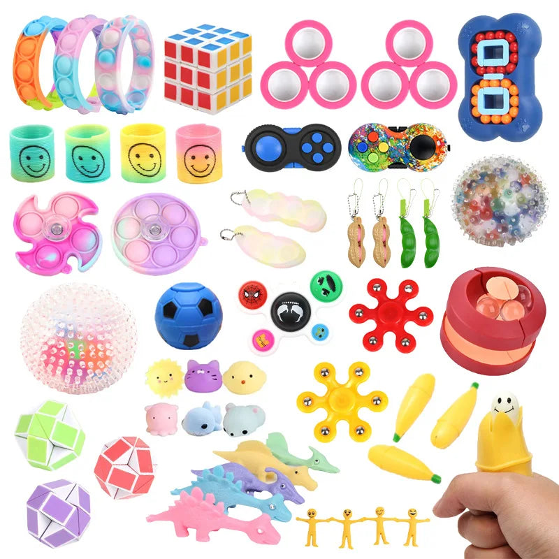 Surprise Fidget Toy Bundle – Mixed Sensory Stress Relief Set