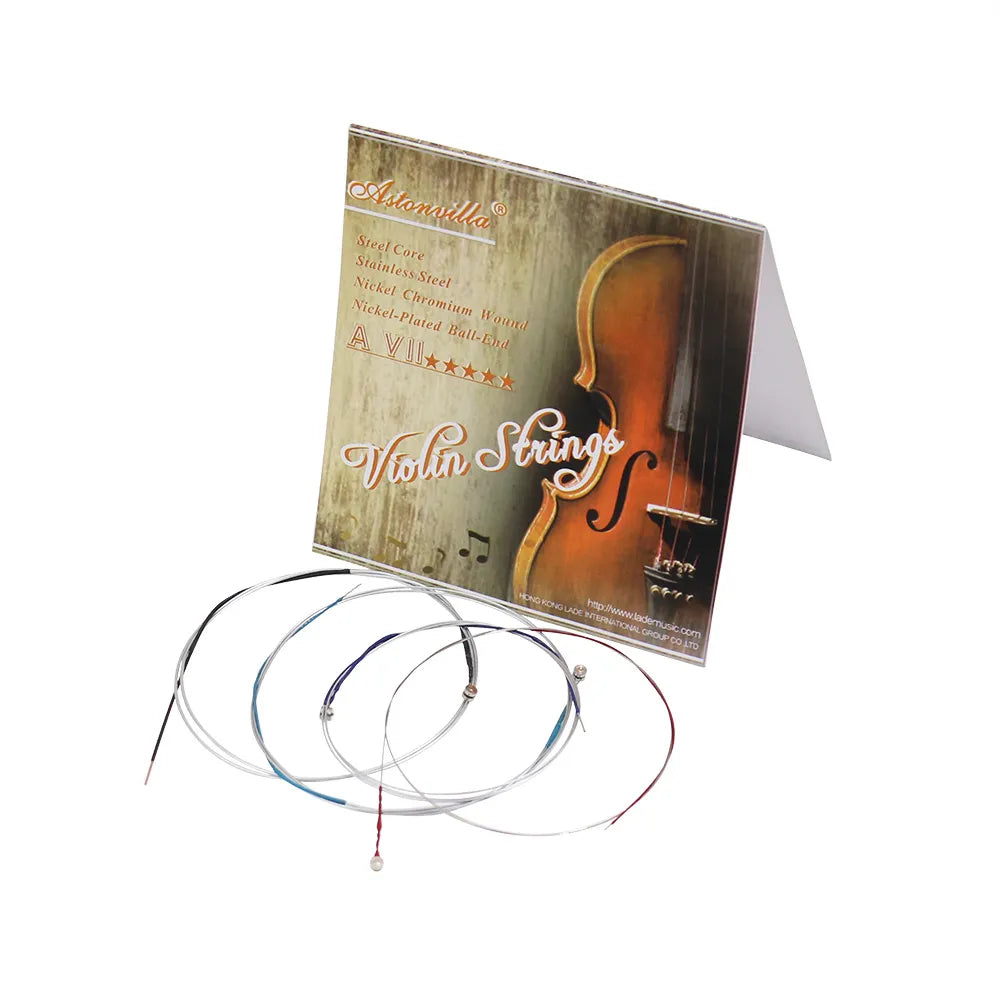 Professional Nickel-Silver Wound Violin String Set