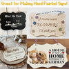 DIY Wooden Hanging Ornament Craft Kit (Set of 3)