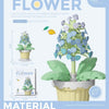 DIY Mini Flower Building Block Kit – Everlasting Desktop Decor