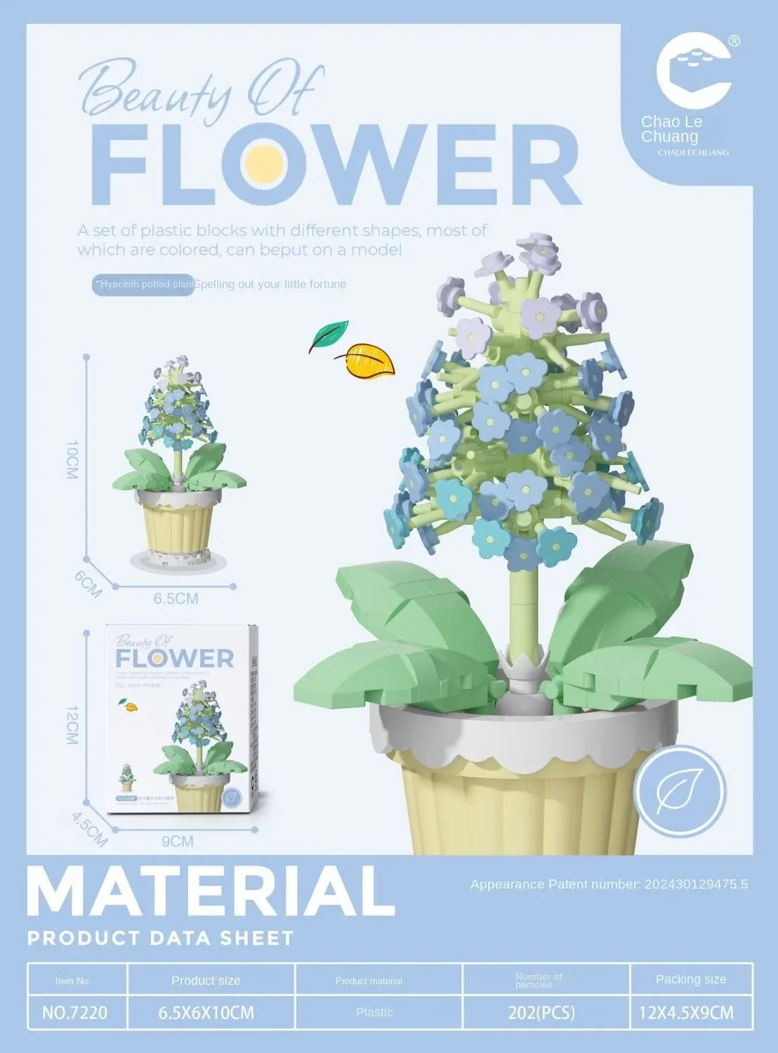 DIY Mini Flower Building Block Kit – Everlasting Desktop Decor