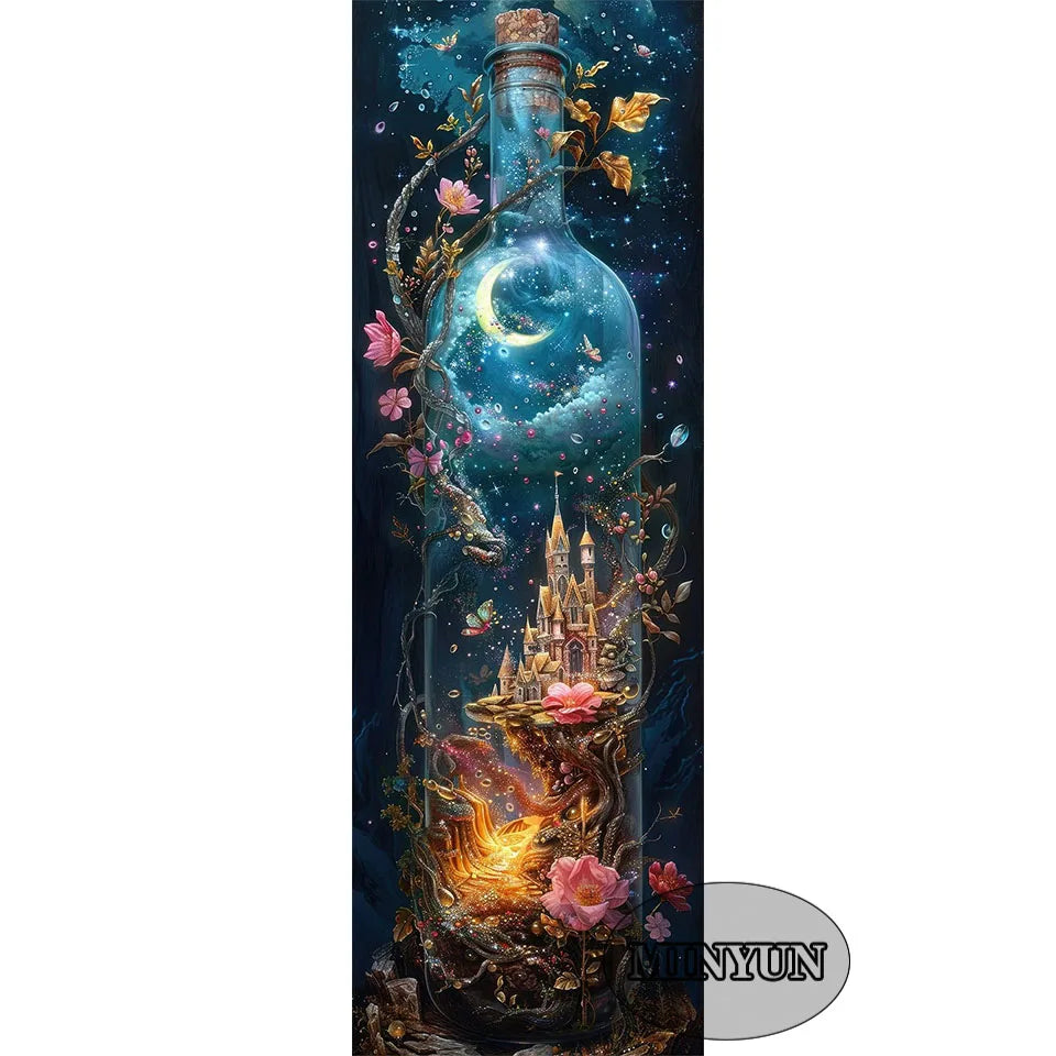 DIY Diamond Painting Kit - Enchanted Forest Landscape