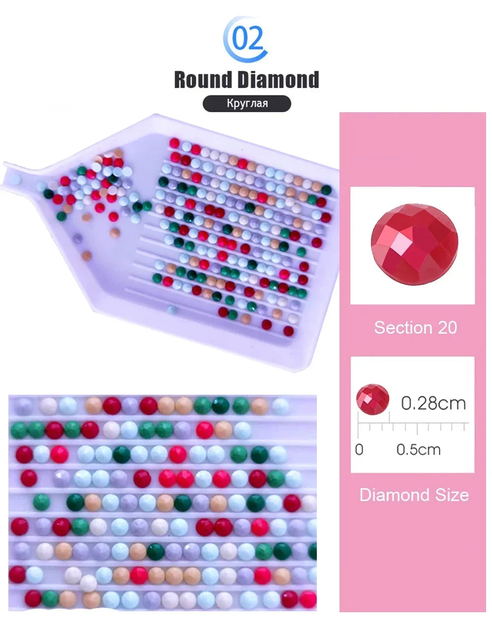 Cartoon Girl Portrait 5D Diamond Painting Kit