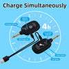 Wireless Guitar System with Built-In Transmitter and Receiver