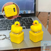 Frog Clicker Keychain with LED Light and Sound