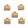 100-Piece Metal Bead Bails for Jewelry Making
