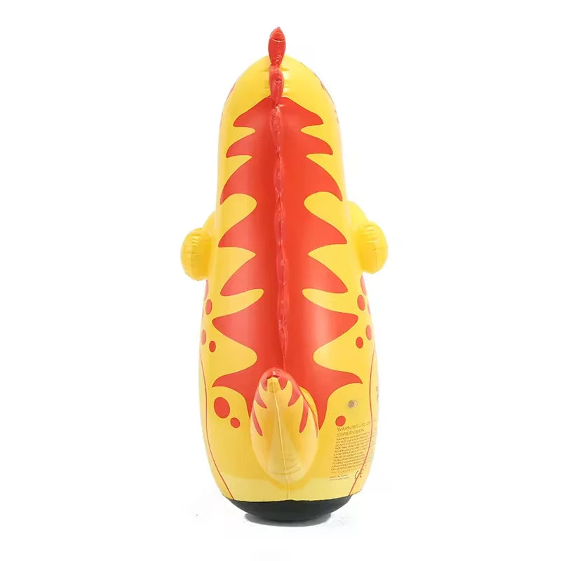 Inflatable Dinosaur Punching Bag Tumbler Toy for Kids