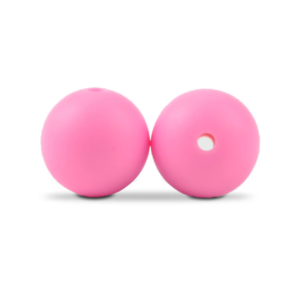 Food-Grade Silicone Beads for Jewelry Making (50-Pack)