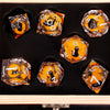 Liquid Core Dice Set for Dungeons & Dragons | Sharp Edge Resin RPG Dice