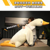 Extra-Large Yellow Duck Plush Pillow
