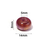 Colorful Resin Spacer Beads for Jewelry Making