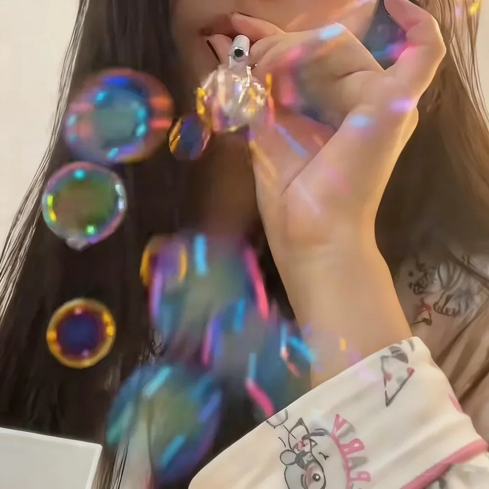 Strip Bubble Blower Party Set with Case and Wands