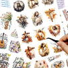 A collection of inspiring Christian verse stickers featuring Jesus and religious themes for journaling and decor.