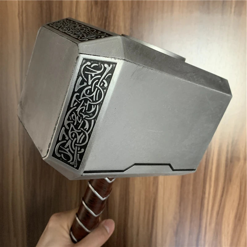 Thor-Inspired Rubber Hammer Costume Prop