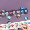 Montessori Wooden Solar System Puzzle for Kids