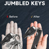 Compact Metal Key Organizer with Holding Capacity