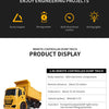 2.4G Remote Control Excavator with Lights and Sound Effects