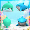 8-Piece Wind-Up Sea Animal Bath Toys Set
