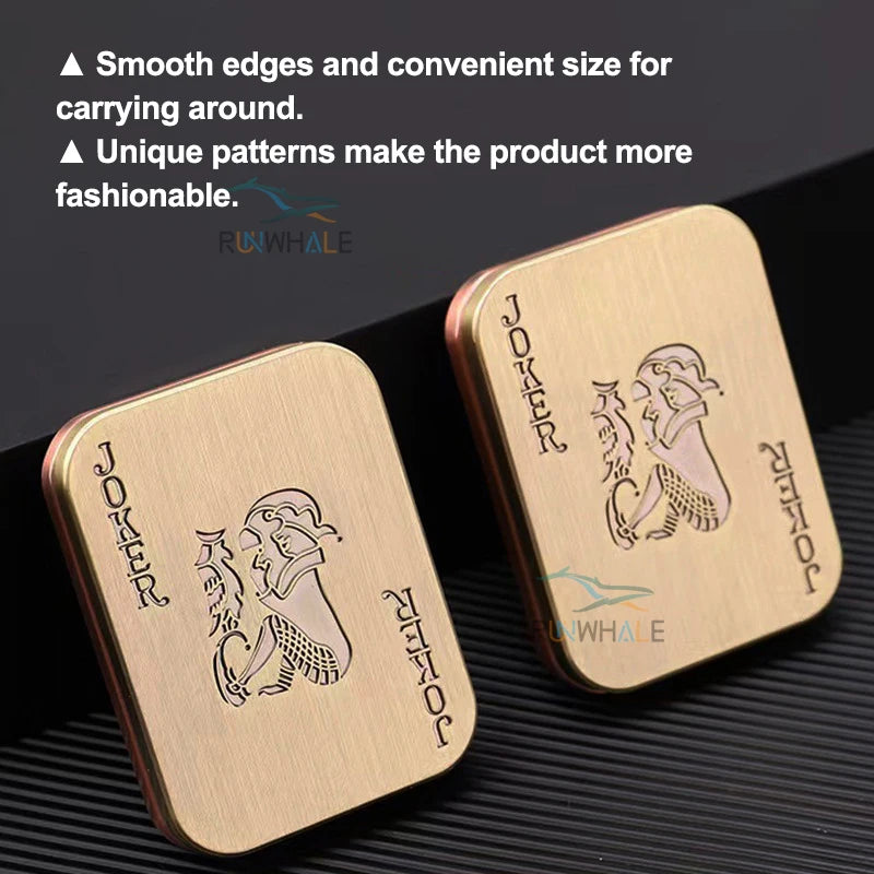 Metal Magnetic Fidget Push Slider for Stress Relief & Focus