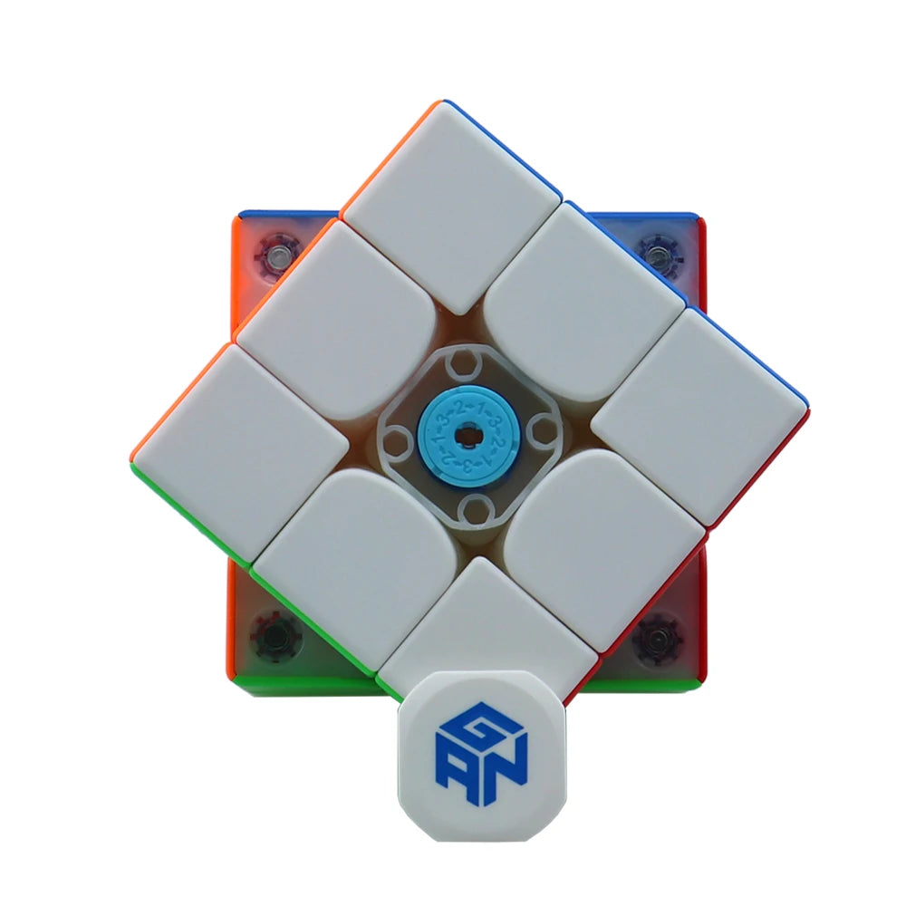 GAN 356 ME Magnetic Speed Cube – Stickerless 3x3 Puzzle