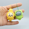 Cute Usagi & Hachiware Hooded Pajama PVC Charm