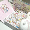 Portable Cartoon Sticker Book for DIY Journaling and Scrapbooking