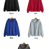 A collection of popular colored oversized zip-up hoodies in black, red, blue, gray, and dark gray.