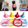 Pet Birthday Hat and Bib Celebration Set
