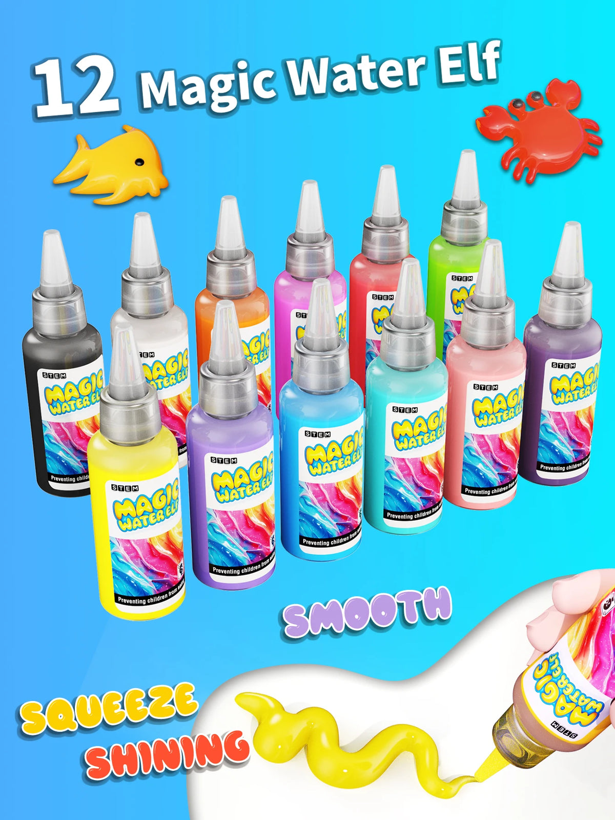 DIY 3D Water Elf Science Kit for Kids