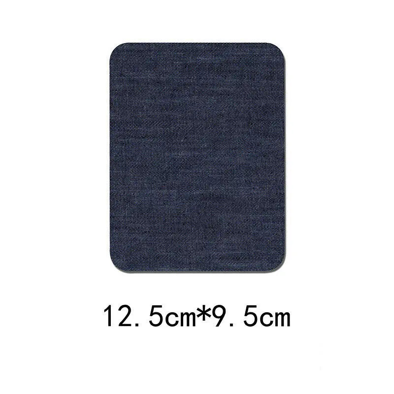 Iron-On Denim Patches for Jeans Repair & DIY Crafts